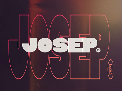New Logo - Josep branding design logo motiongraphics tipography