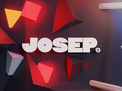 New Logo - Josep 3d 3d artist blender blender3d branding design logo motion motiongraphics