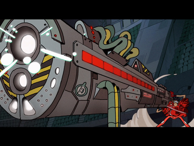 Akira tribute akira animation cyberpunk gun kaneda otomo tetsuo tribute