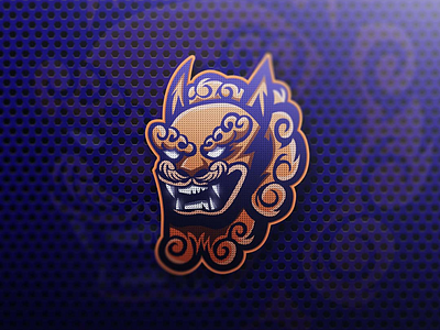 Foo Dog Mascot logo branding character characterdesign design esport esportlogo esports foodog forsale gaming graphic graphicdesigner illustration illustrator logo logodesigner logos mascotlogo sportlogo vector