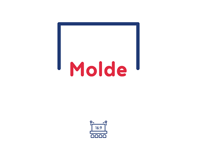 Molde Films brand cine cinema design film graphic logo logonew logos logotype mark minimal minimalism minimalist movie portfolio productions type