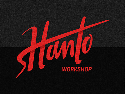 Hanto - lettering cool design graphic illustrator lettering letters logo logoramia type typegang typetopia typography vector workshop