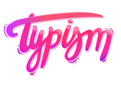 Typism affinity artwork colorful handmade letter lettering typism vector