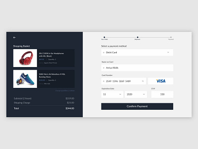 Daily UI: #002 Credit Card Checkout checkout checkoutform clean dailyui dailyui 002 design flat ios minimal payment form ui ux