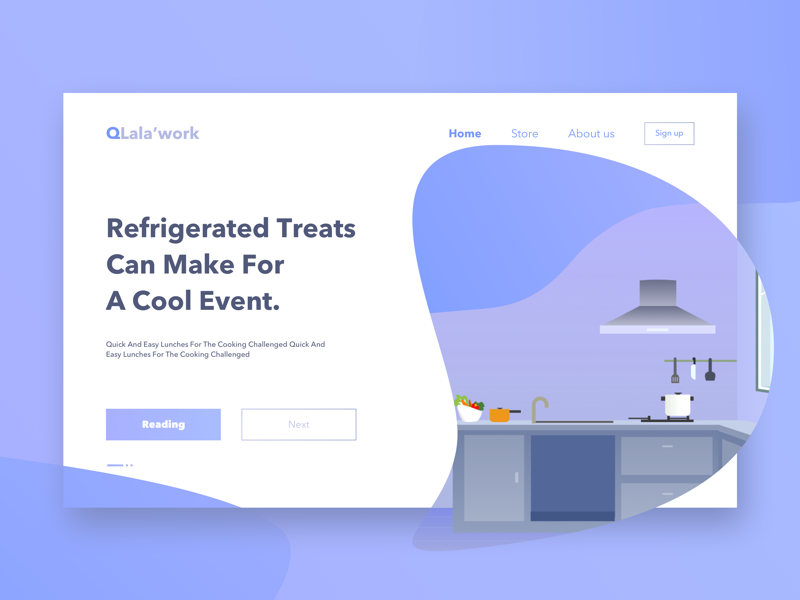 kitchen web illustration kitchen design web illustration sketch ui dribbble invite
