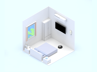 Smart Home Scene Bedroom