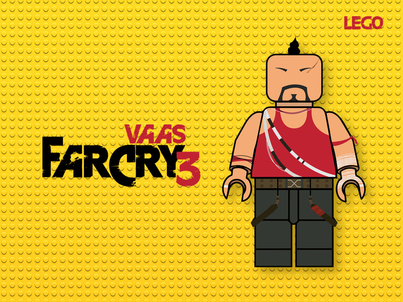 Vaas - The deadman vector illustrationoftheday illustration graphicdesign vaas flatdesign flat design farcry3 adobe-illustrator adobeillustrator