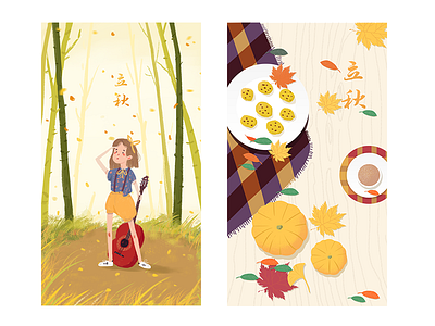 Autumn design illustration