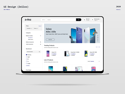 E commerce website