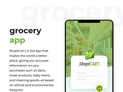 Grocery App adobe xd app design ui ux xd