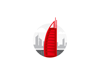 YouTube Space Dubai 2d dubai icon illustration space youtube