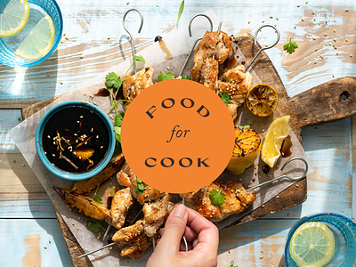 Food for Cook blog food highlights instagram logotype pictogram redesign socialmedia