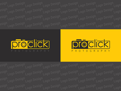 Proclick Photography Logo design logo