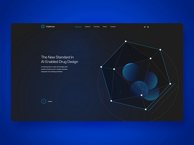 Valence brand color creative design inspiration interaction ui ui design uiux ux ux design webdesign website
