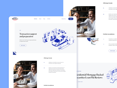 Website Design for Recovco Mortgage Management broker finance home loan mortgage properties real estate real estate design ui design user experience design ux design website