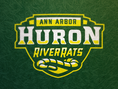 Huron River Rats Wordmark