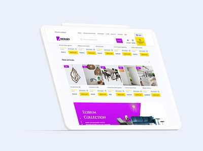 Remart hypermarkets website concept flat minimal ui ui ux design uidesign ux uxdesign web web design