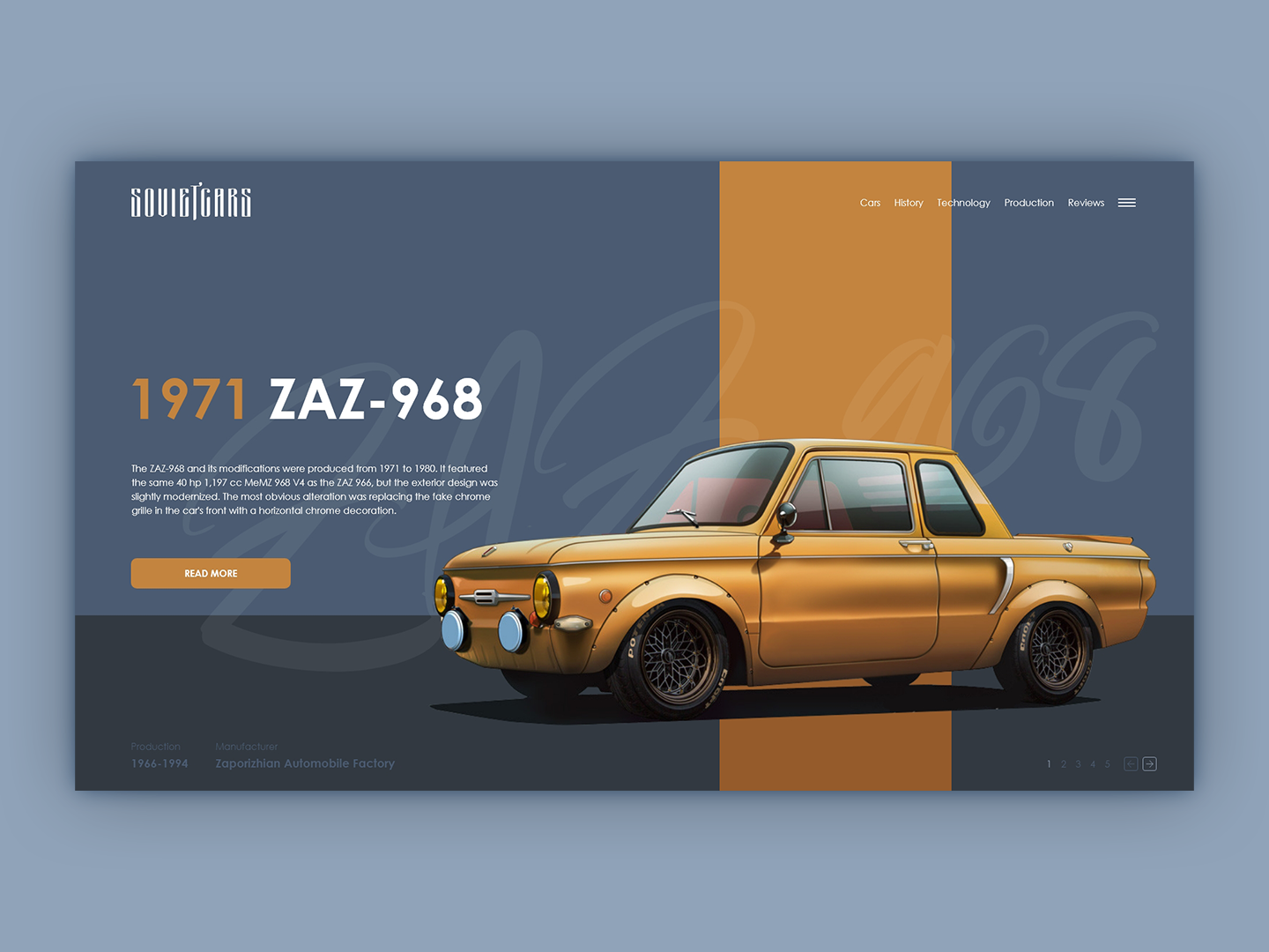Zaparozhec 968 by Harut Arzumanyan on Dribbble