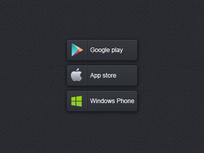 App buttons