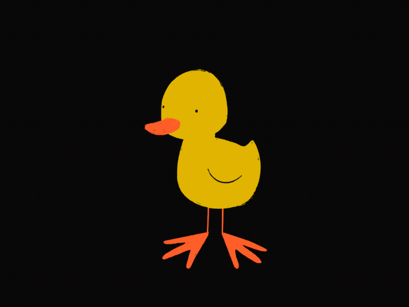 Good duck goes fishing by Yorga on Dribbble