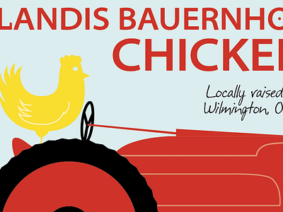 Landis Bauernhof Chicken chicken graphic design illustration label packaging