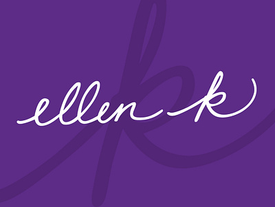 Ellen K Logo & Branding branding graphic design logo design