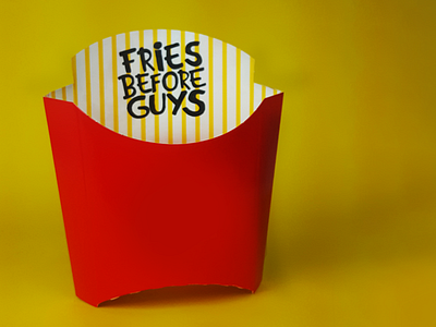 #friesbeforeguys art direction mcdonalds minimalism photograph yellow