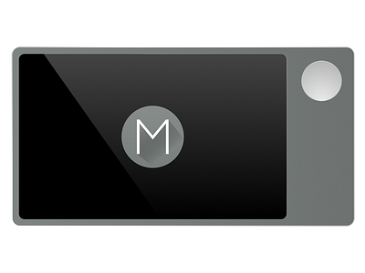 Camera M id illustration launch screen product design ui