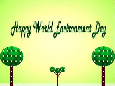 Let's be greener together! environment go green trees