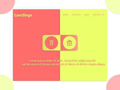 Landing page