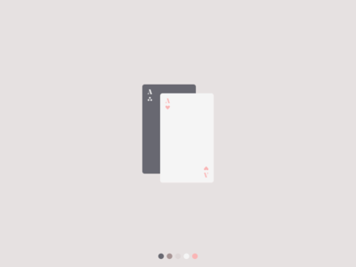 Playing Cards branding card card design color color scheme design faded flat game icon pastel simple tan vector