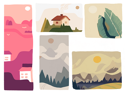 Color Scheming for Postcards (Work In Progress)