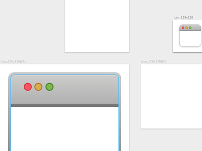 Minimal Window Icon in Sketch icon minimal sketch sketch.app window window-icon