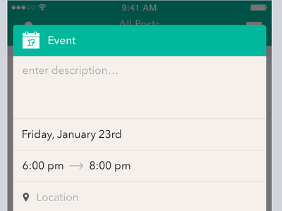 Posting Event to Company Messageboard