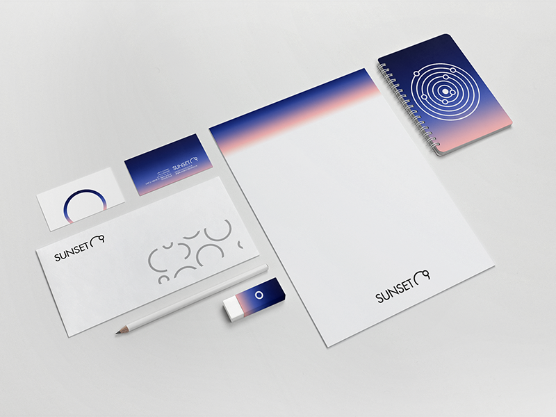 sunset-stationery-by-nima-rahimiha-on-dribbble