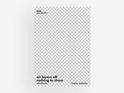 Day 048 blank daily gradient graphic design layer line photoshop poster raster vector