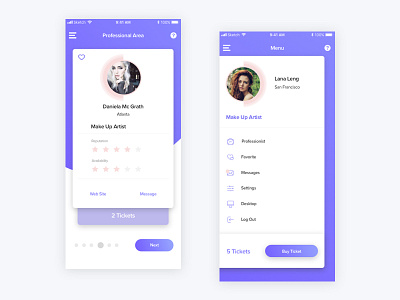 Maquille UI by Roberto Bernardini on Dribbble