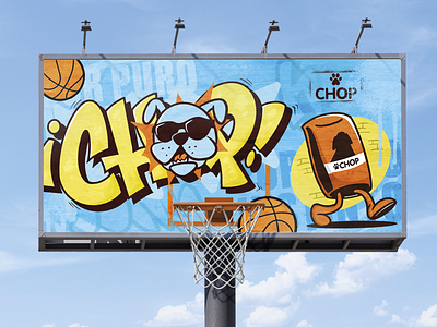 Croquetas Chop basketball cartoon character design craff crafting croquetas el mal maleante graffiti graffiti design graphic design illustration mal maleante stickers street street art
