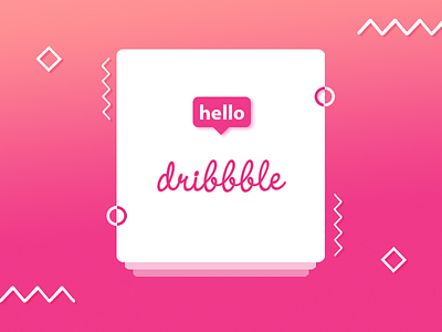 Hello, Dribbble!