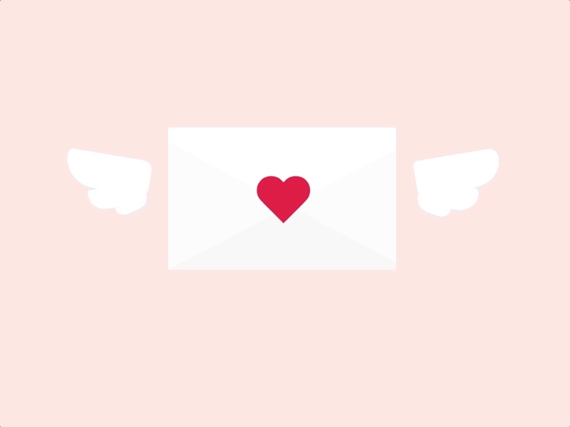 Valentine's day loading animation animation css css animation cute heart loading love valentine wings
