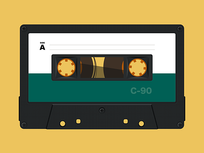 Cassette Tape Illustration