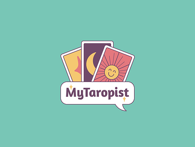 MyTaropist Logo Design branding graphic design illustration logo logo design tarot therapy