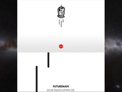 Futureman futureman interactive launch parallax space spaceship web design