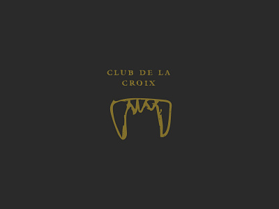 Club De La Croix club cross illustrate lion power secret teeth