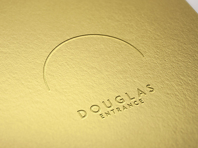 DE Monogram abstract brand identity branding entrance florida logo passage sun symbol