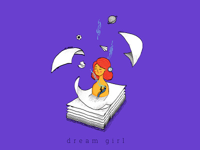 Dreamgirl illustration