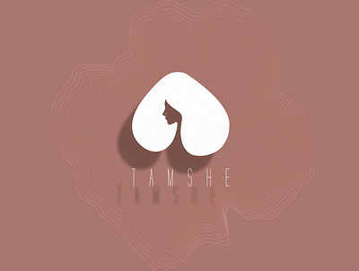 Tamshe design logo