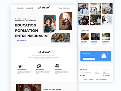 Formation Landing Page