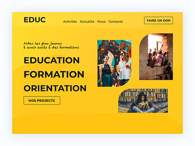 Education Landing PAge