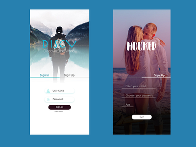 Login Screen adobexd design design app illustration login sign in signup page ui ux xd